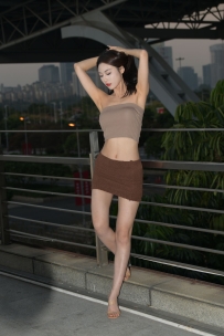 【精选街拍】Vol.3638 一始街拍作品 - 高挑魅力针织裙 [83P-2.04GB]